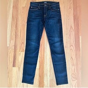 👖 Hudson Nico Mid Rise Skinny Jeans Womens Sz 27 Dark Wash Stretch NWOT
